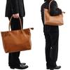 P.I.D. SUBIR Leather Tote Bag PAM101 Black
