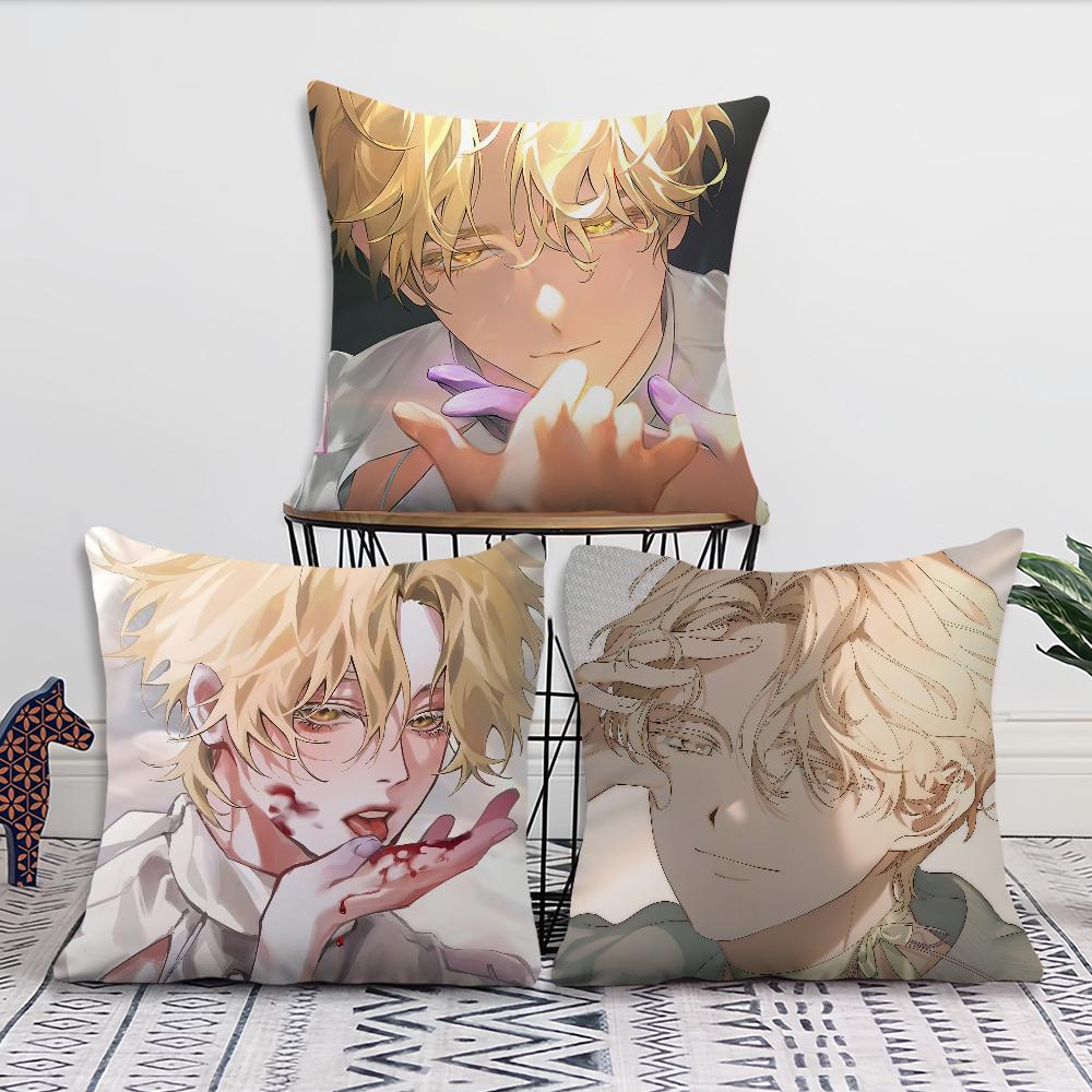 Alien Stage Luka Cool Anime cushion cover Living Room Accent Couch Back Support Square Lounge Restful Nap Companion Pillow Case