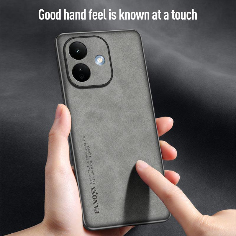 Per Redmi Note 17 Pro Max Custodia Protettiva Antiurto Opaca in Ecopelle per XIAOMI Redmi Note 17 17Pro Max Cornice Morbida Copertura Protezione Lente