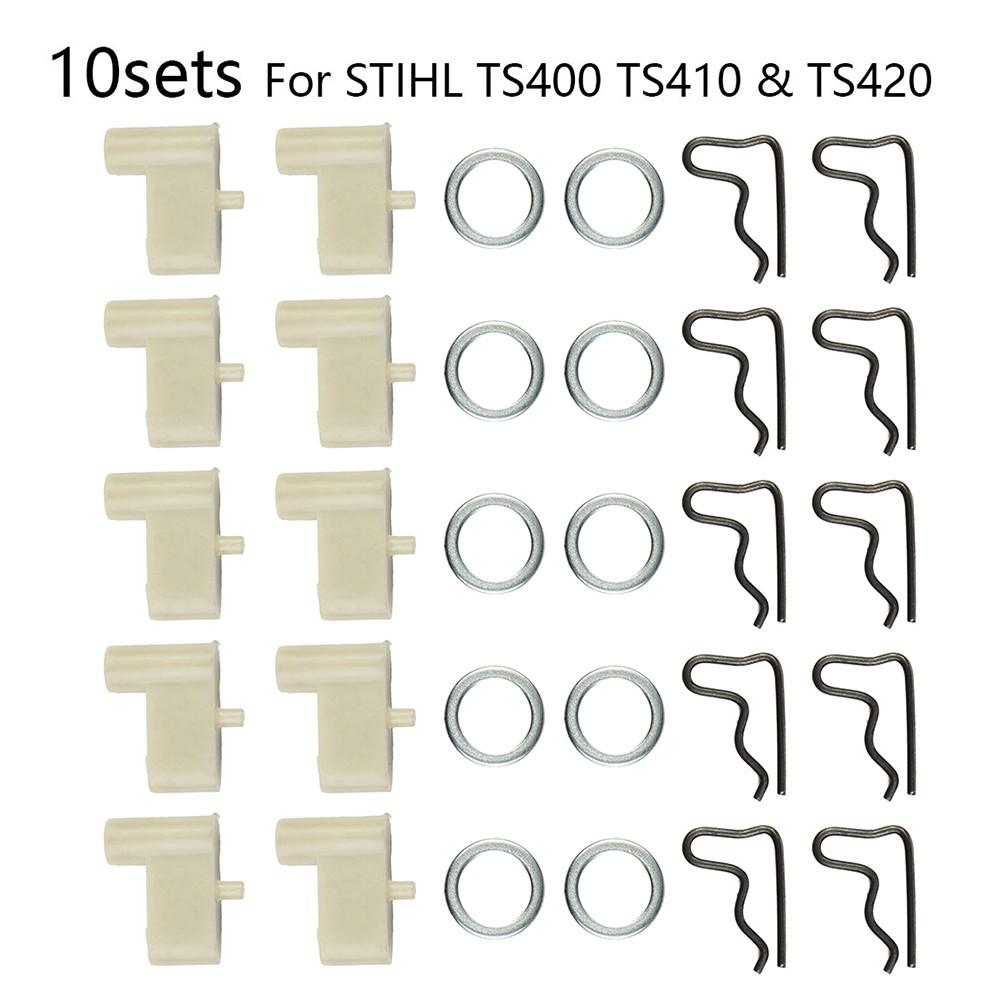 

10X Recoil Pawl Washer Clip Kit Fits For Ts400 Ts410 & Ts420 Saw