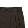 HISHANDER Two Pleats Tapered Pants