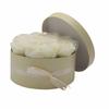 Soap Rose Bouquet 14 Cream Roses Round