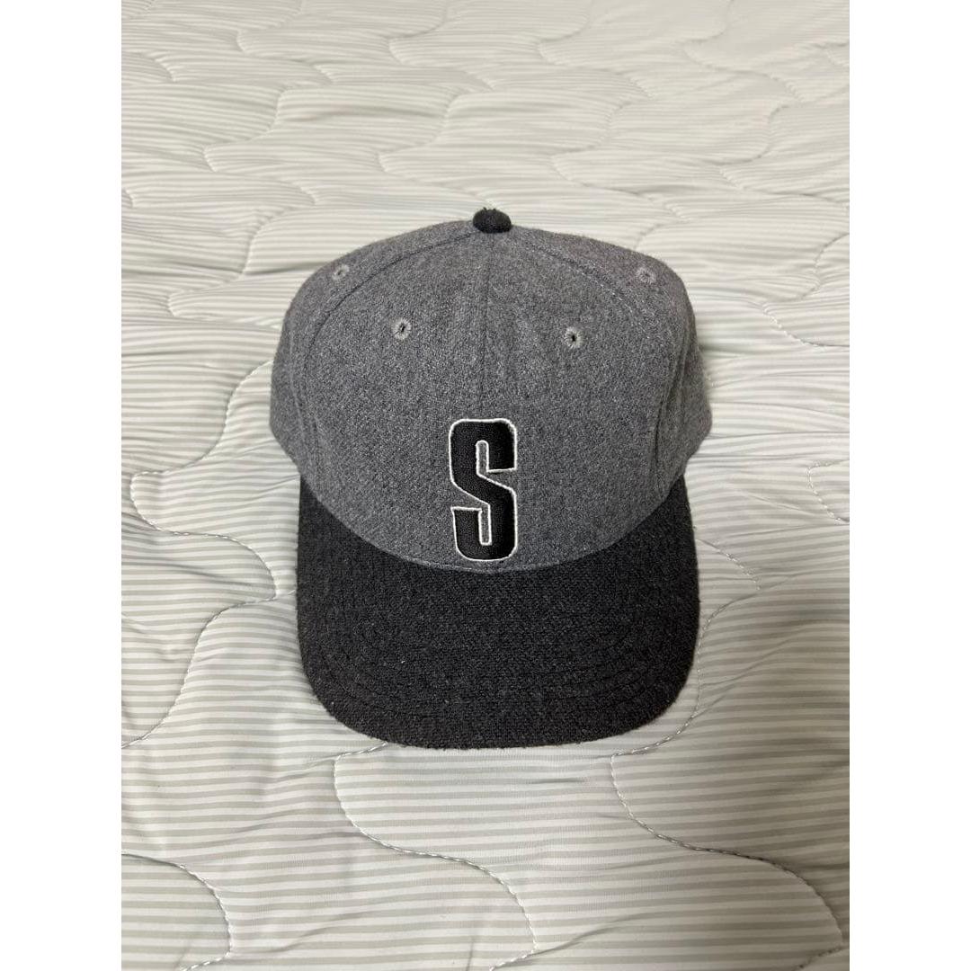 Used old stussy s logo cap made in usa