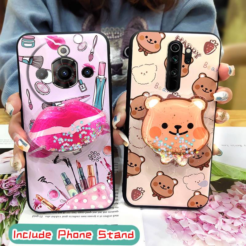 Stoßfeste Treibsand-Handyhülle für ZTE Nubia Focus Pro 5G Schlichtheit Langlebig Schmutzabweisend Cartoon Hautgefühl Silikon