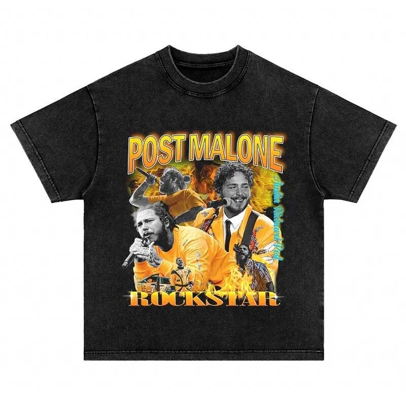 

Модные свободные хлопковые повседневные топы с короткими рукавами в стиле хип-хоп, винтажная футболка с принтом рэпера, уличная одежда в стиле Харадзюку, свободная футболка большого размера