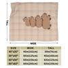 Capybara Blanket Quality Soft Warm  Bedding Throws Winter Girls Boys Couch Chair Sofa Bed Print Bedspread