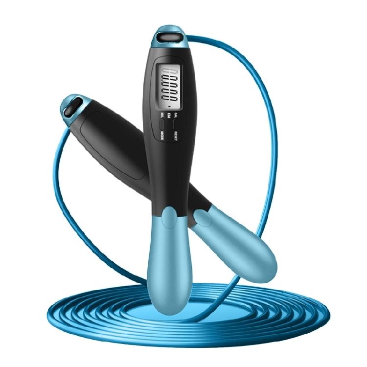 Weighted Jump Rope For Adult Indoor Outdoor Exercise Removable Digital Counting Skipping Rope with Precisions Counter