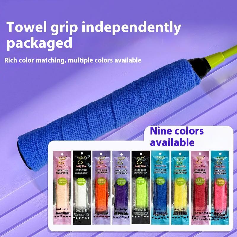 1/3 Pcs Towel Glue Grip Badminton Tennis Racket Overgrips Tape Racket Grip Grip Non-Slip Tape Band Sweat Badminton