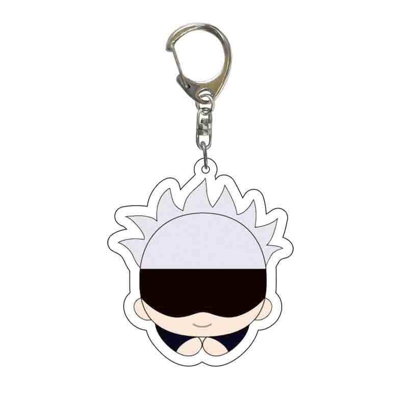 

Двосторонній акриловий брелок Jujutsu Kaisen: Годжо Сатору, Юдзі, Сукуна