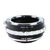Nikon AI G Lens To Fuji X FX Mount Adapter with Lens Cloth K&F Ng-fx (KFFX)