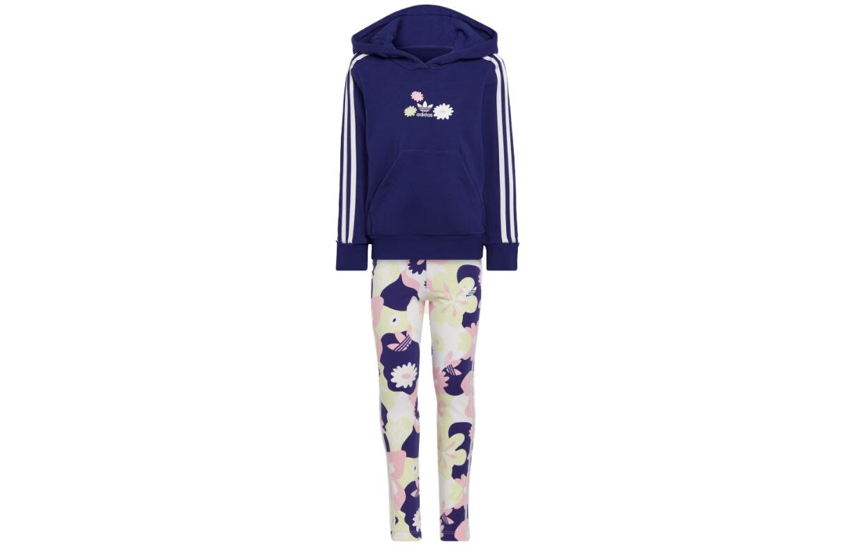 Adidas Originals Kids Casual Sportswear Hooded Moderate HC4601 116