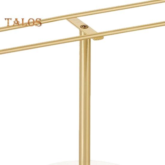 Hairband Storage Rack Polished Metal Smooth Surface Large Capacity Hairband Display Stand Necklace Bracelet Watch Organizer