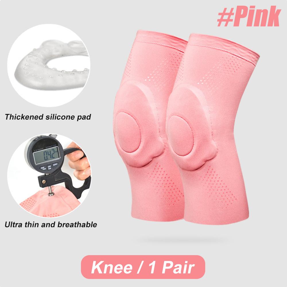 1 Pair Dance Knee Pads For Women, Girls Protective Non-Slip Knee Sleeves For Yoga Cheerleading Floor Dance Volleyball XS（old）