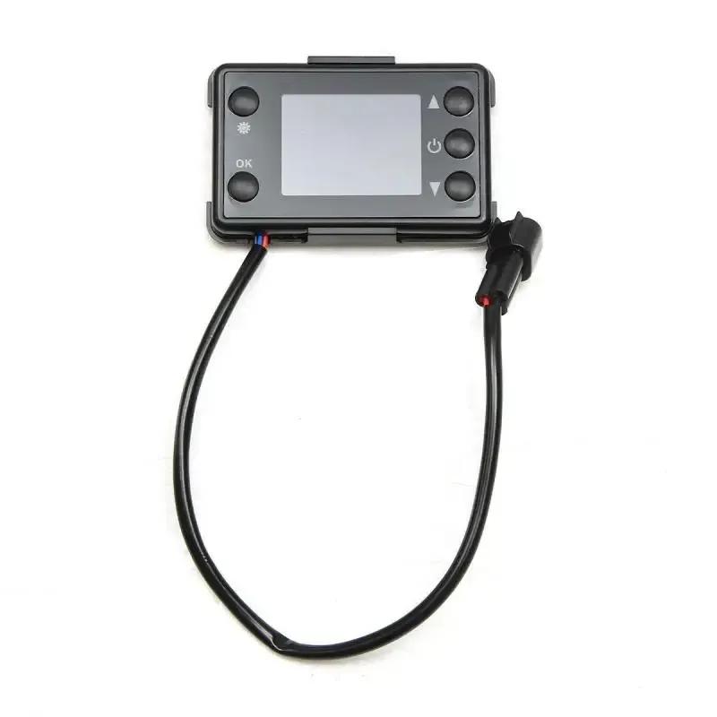 Universal 12V/24V Air Heater Parking Heater Controller Kit LCD Monitor Switch+Remote Control For Car Track Diesels Air Heater