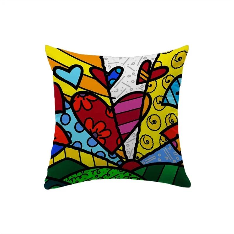 Luksuriøst Sofaputetrekk B-Britto Putetrekk Firkantet Putetrekk Hjemmetekstil Dakimakura Bryllupsgave