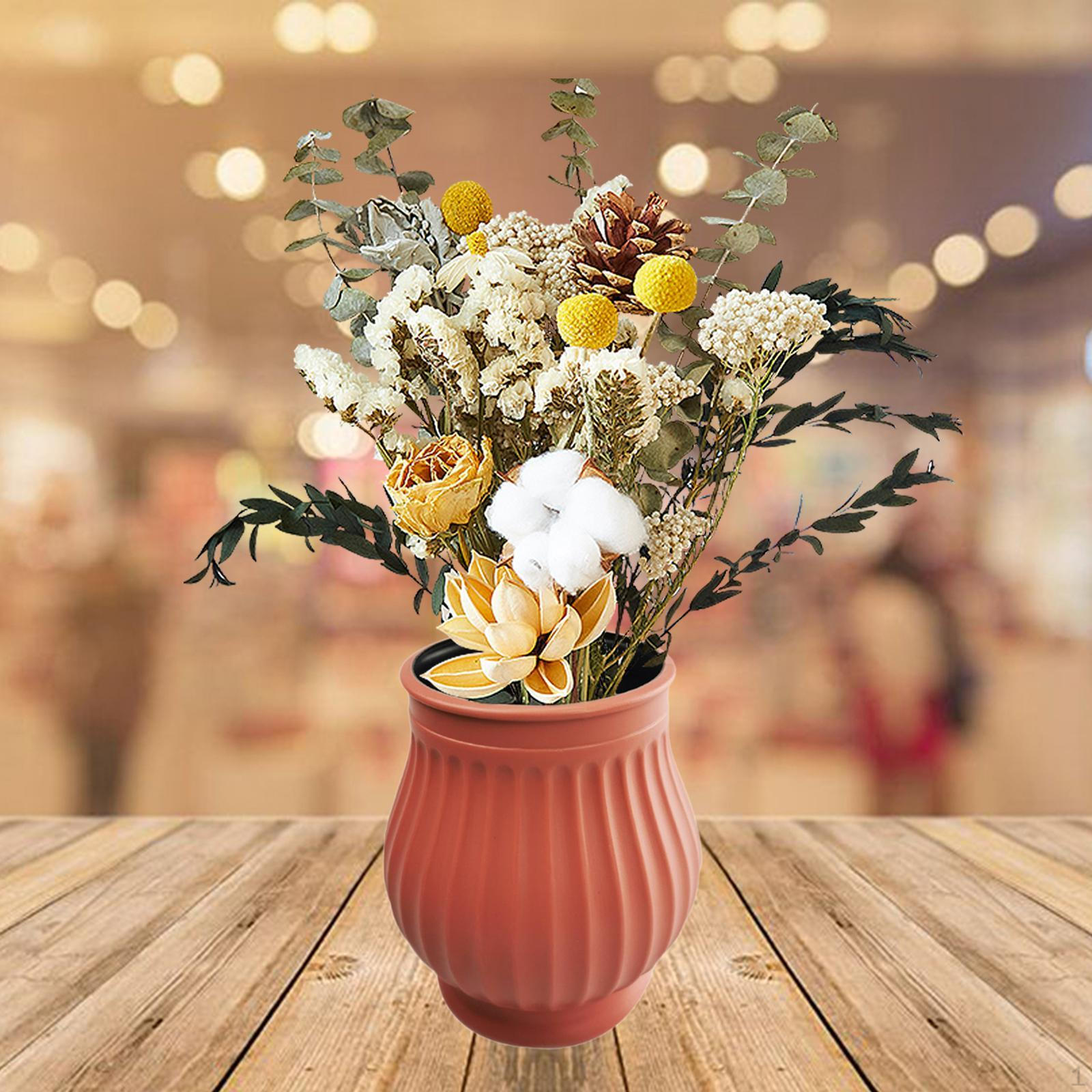 

Цветочная ваза, бутон, стол, гостиная, современный декор, держатель для цветочного горшка, кашпо для офиса, приставной столик розовый