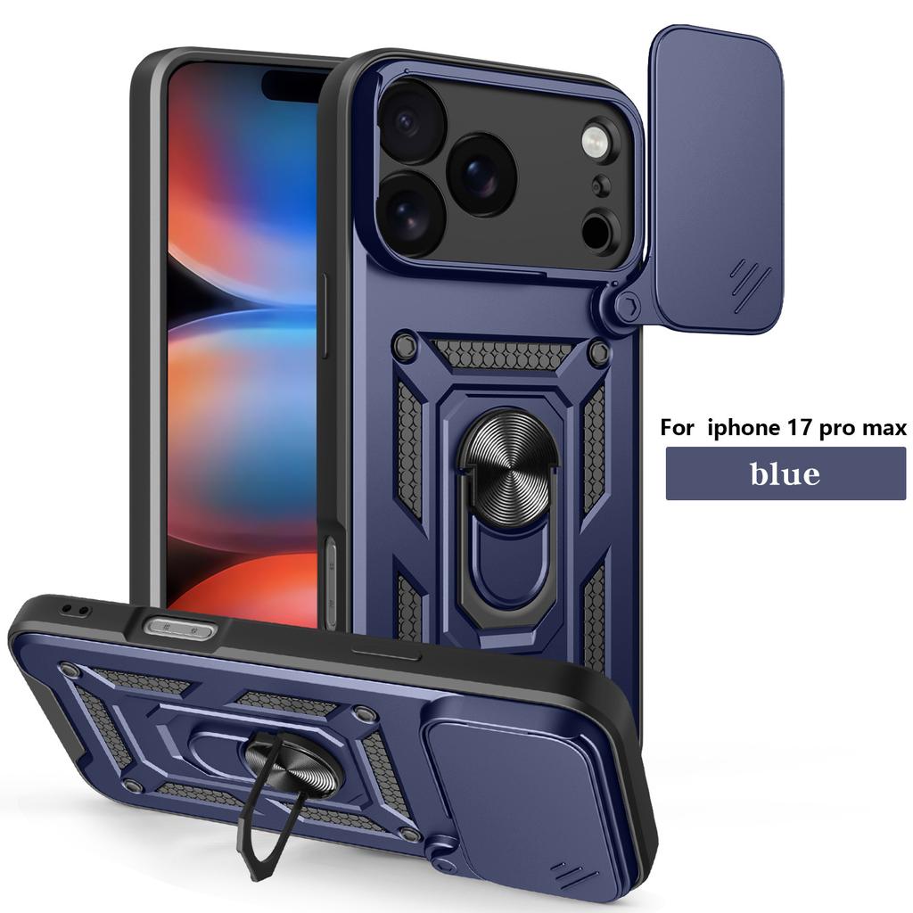 Applicable To iPhone17ProMax Window Push Mobile Phone Case Apple 16Pro All-inclusive 15 Anti-drop 14 Protective Case