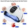 SUN X10 Max 280W LED Lamp Nail Dryer 66LEDs UV Ice Lamp For Drying Gel Polish Timer Auto Sensor Manicure Tools