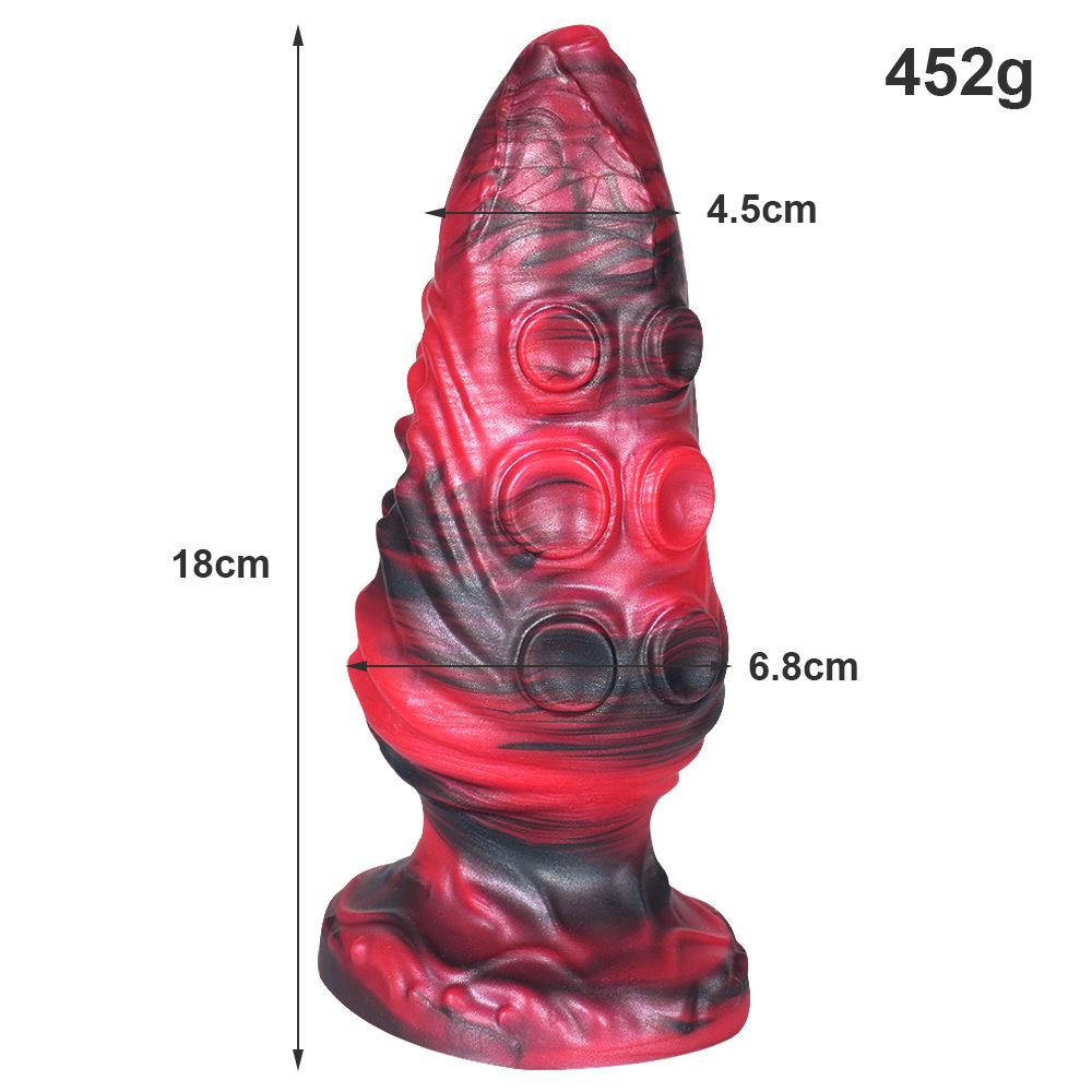 Dildo Anale in Silicone XL per Uso Dilatatore & Masturbatore - Giocattolo Sessuale Erotico SM