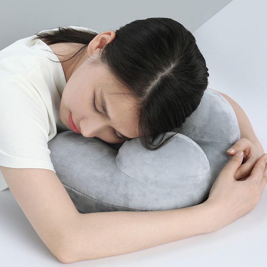 Soft Head Neck Support Lightweight Sleeping Neck Pillow U Shaped Pillow Inflatable Travel Pillow for Travel Sleeping