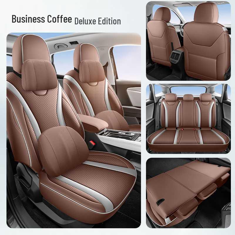Jetta VS8 25/26 Model Perforated Leather Full-Coverage All-Season Car Seat Covers