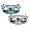 Motorcycle Headlight Assembly Clear White Blue Front Decoration for JOG50 ZR SA16J Scooter Accessories