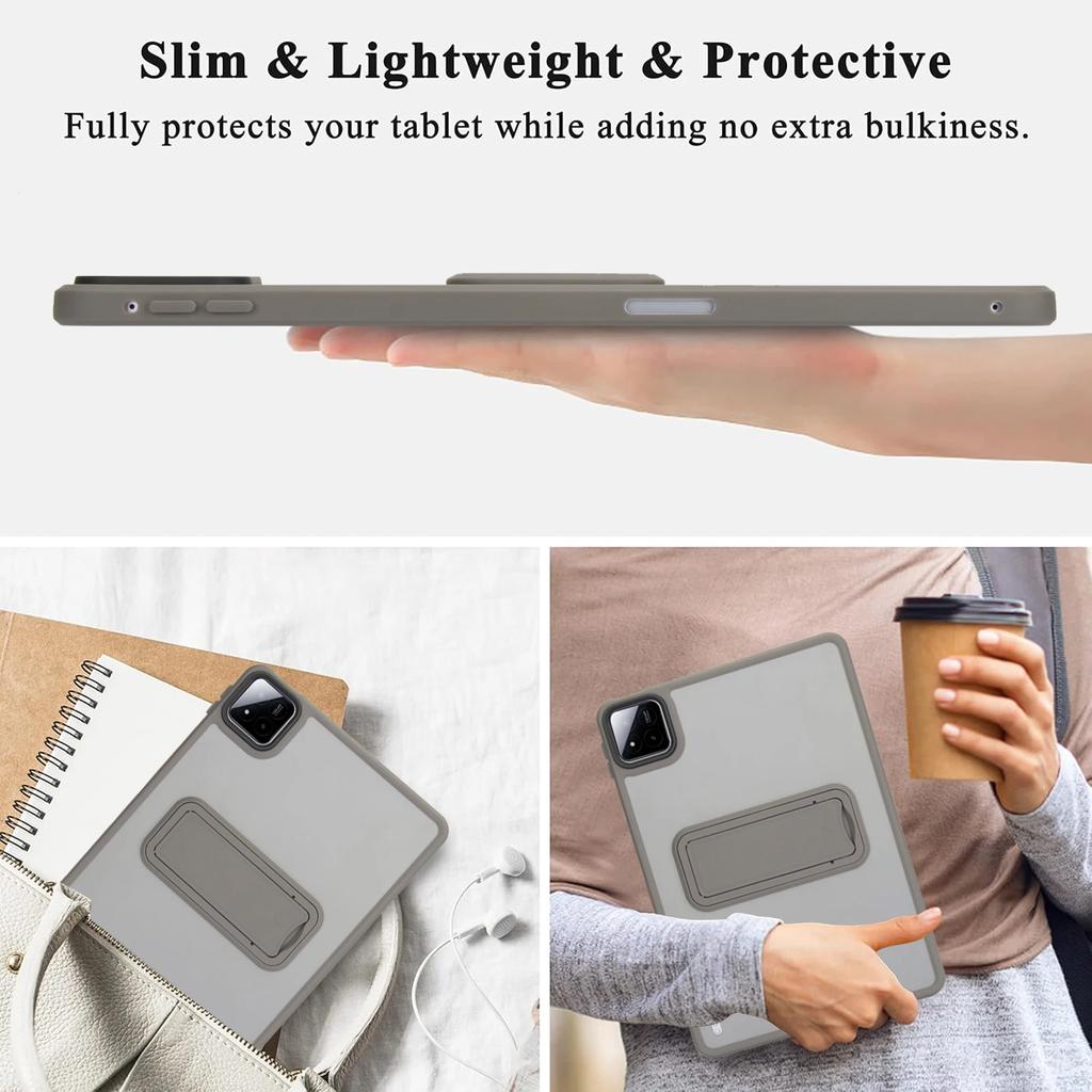 Translucent Kickstand Tablet Case for Xiaomi MI Pad 8 7 6 5 Pro 6S 7S for Redmi K Pad Pro SE 11 8.7 12.1 Case Matte Stand Cover