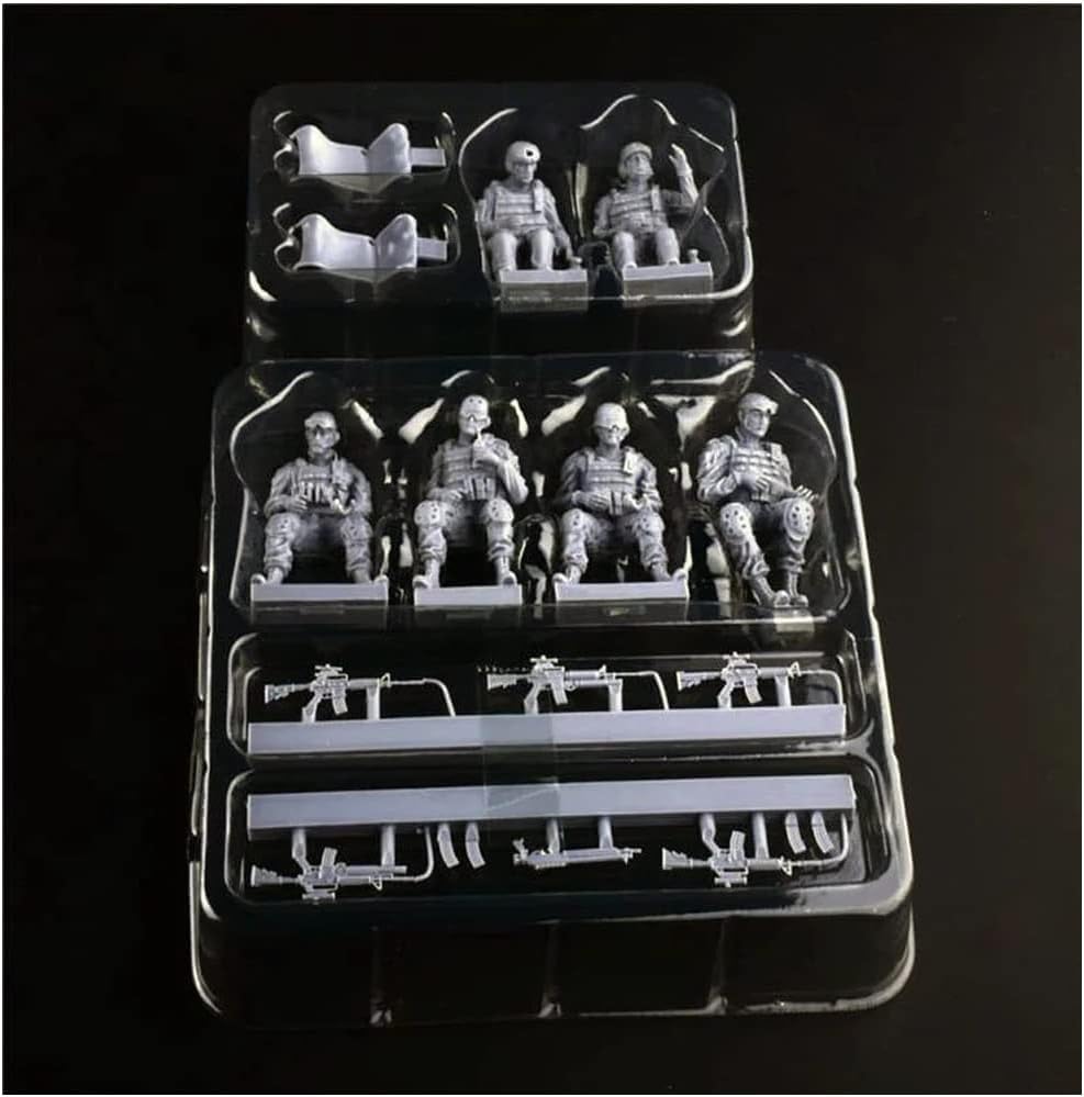 Plastikový model Kitty Hawk Little Bird KH50004 1/35 AH-6J/MH-6J s figurkou. (Helikoptéra)