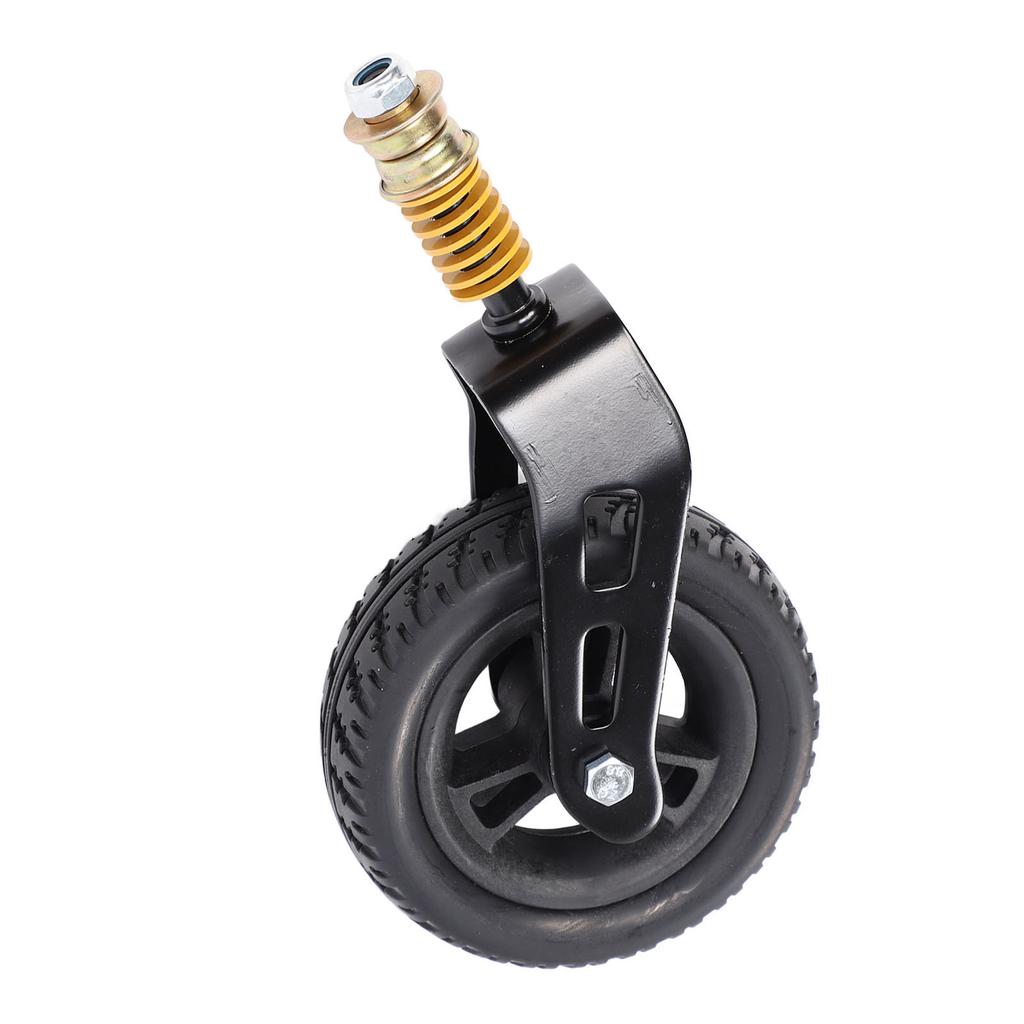 Rullstolsframhjul med stötdämpande fjäder 360 graders PU-nav Rollator framhjul för