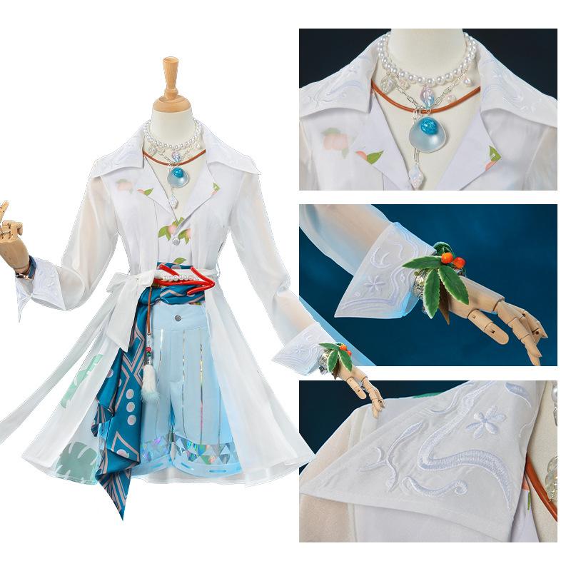 Identity V Game Joseph Desaulniers Summer Light Photographer Roleplay Clothing Full Set Cosplay Costume Anime Game Costume