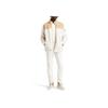 Timberland Color Block Fleece Lined Logo Casual Stand Collar Jacket Men jackets Light-Earth A43P2-BM3