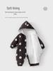 Unisex Baby Winter Padded Hooded Romper with 150g Cotton, Home & Outdoor Suit