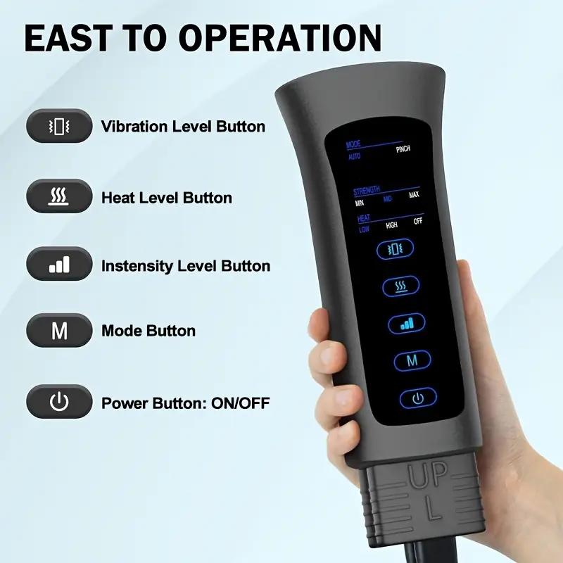 Leg MassagingTool Full Leg Air Bag MassagingTool Hot Compress Massagedevice Relieve Pain Gift PracticalDesign UsefulFeatures