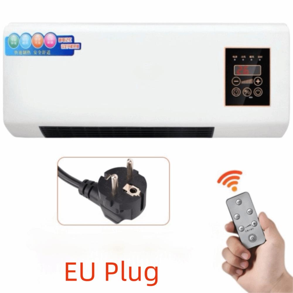 Energy Saving Cool Warm Blower Adjustable Temperature Heating Cooling Fan  Parlor Use