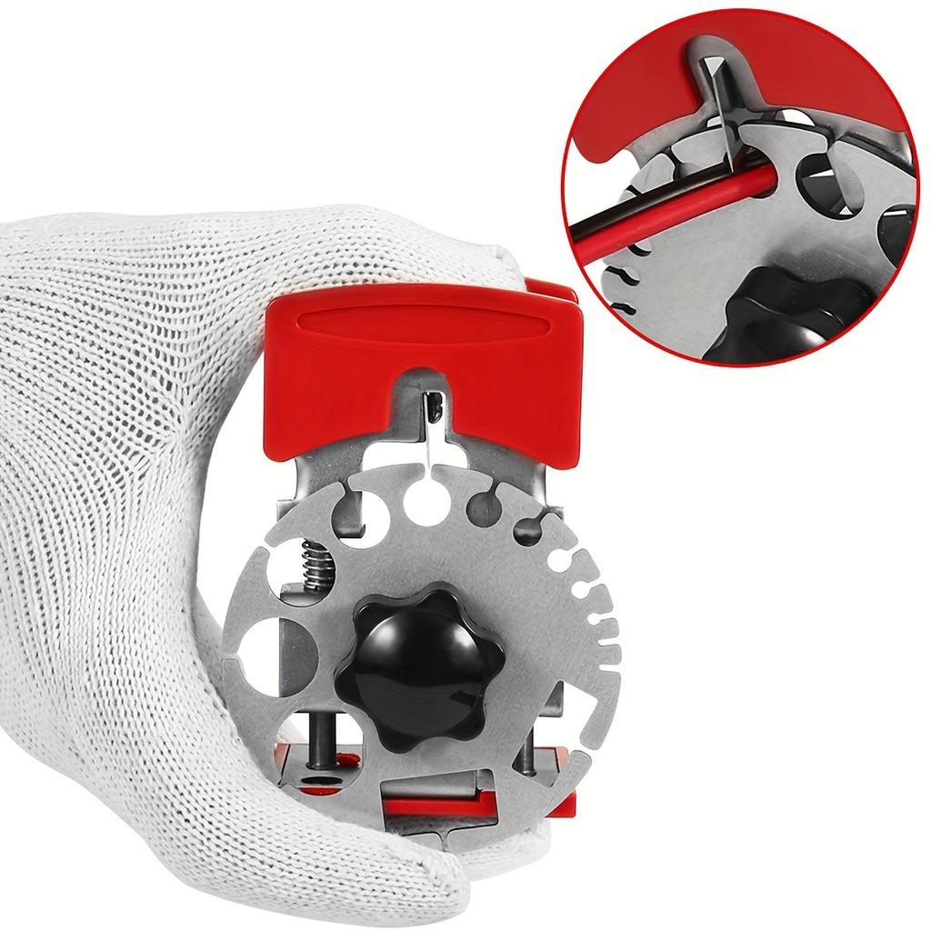 1PC Multifunctional Wire Stripping Tool Handheld Small Portable Copper Wire Drilling and Stripping Tool Accessories