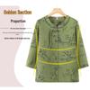 2026 Modern Cardigan Top for Middle-Aged and Elderly Women: New Chinese Style Fashion for Moms