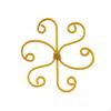 Lotus Shape Plant Holder Decorative Stem Support Spiral Design Trellis for Potted Plants, Home