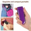 Foldable Mirror Comb Portable Mini Siz Scalp Massage Hairbrush with Retractable Mirror for Pocket Outdoor Travel Use Airbag Comb