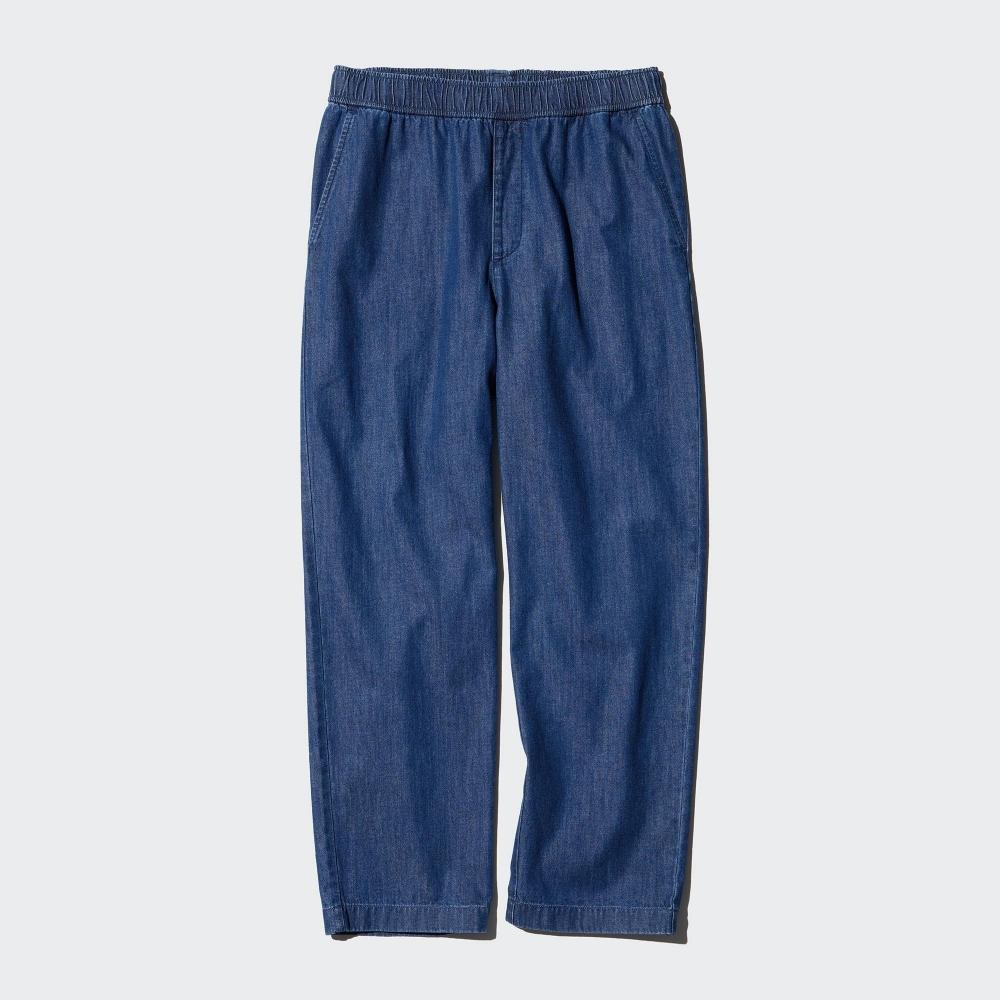 

Uniqlo Хлопковые брюки-карго Relax Denim 67 BLUE/WOMEN XS