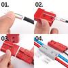 10/1pcs 50A/120A Anderson Style Plug Connectors DC Power Solar Caravan Motorcycle Socket Battery Charging Adapter Accessories