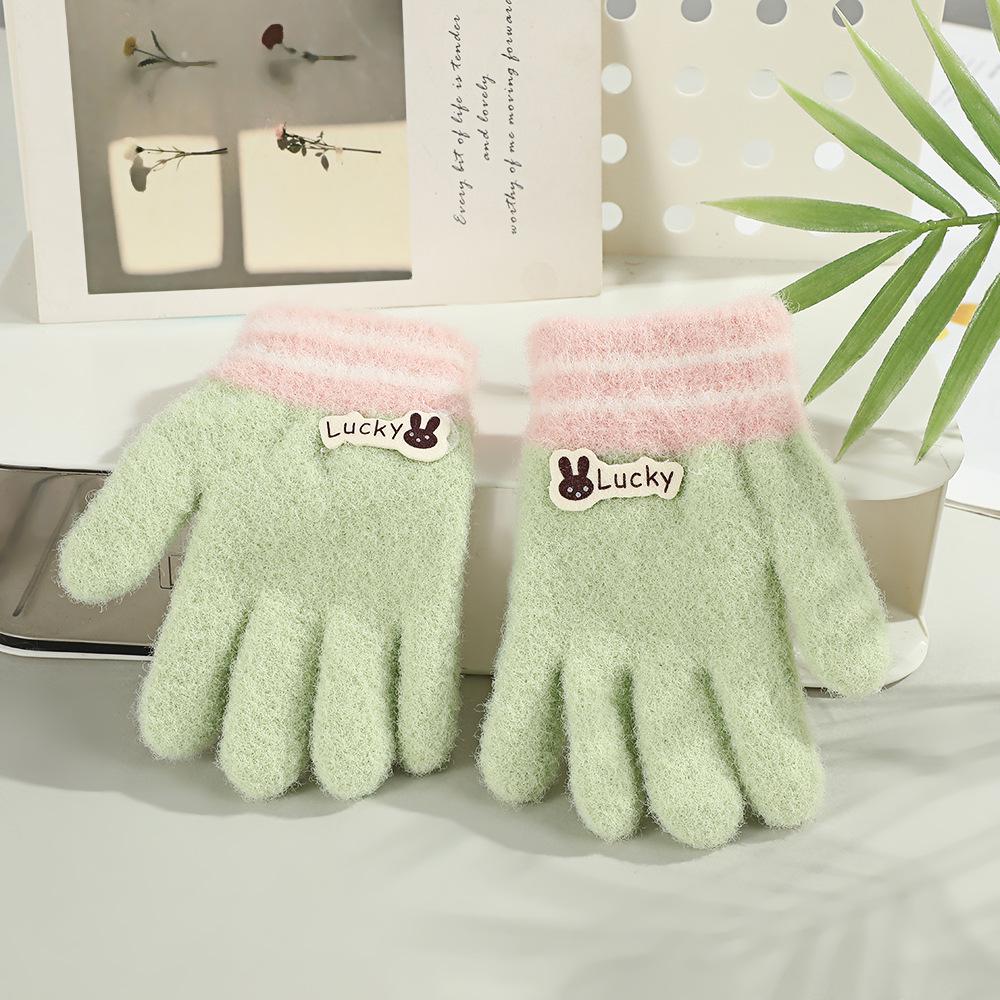 Fingerless Winter Gloves for Kids - Cute, Cozy, Cold-Proof, Five-Finger Design