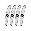 4Pcs Rubber Anti-collision Strip Car Door Scratch Protector Stickers For MINI JCW Cabrio Cooper Countryman Aceman Clubman Coupe Ulqch44