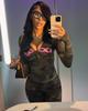 Vielseitiges Hoodie-Set mit Leopardenmuster und Skinny-Hose mit Buchstabenaufdruck