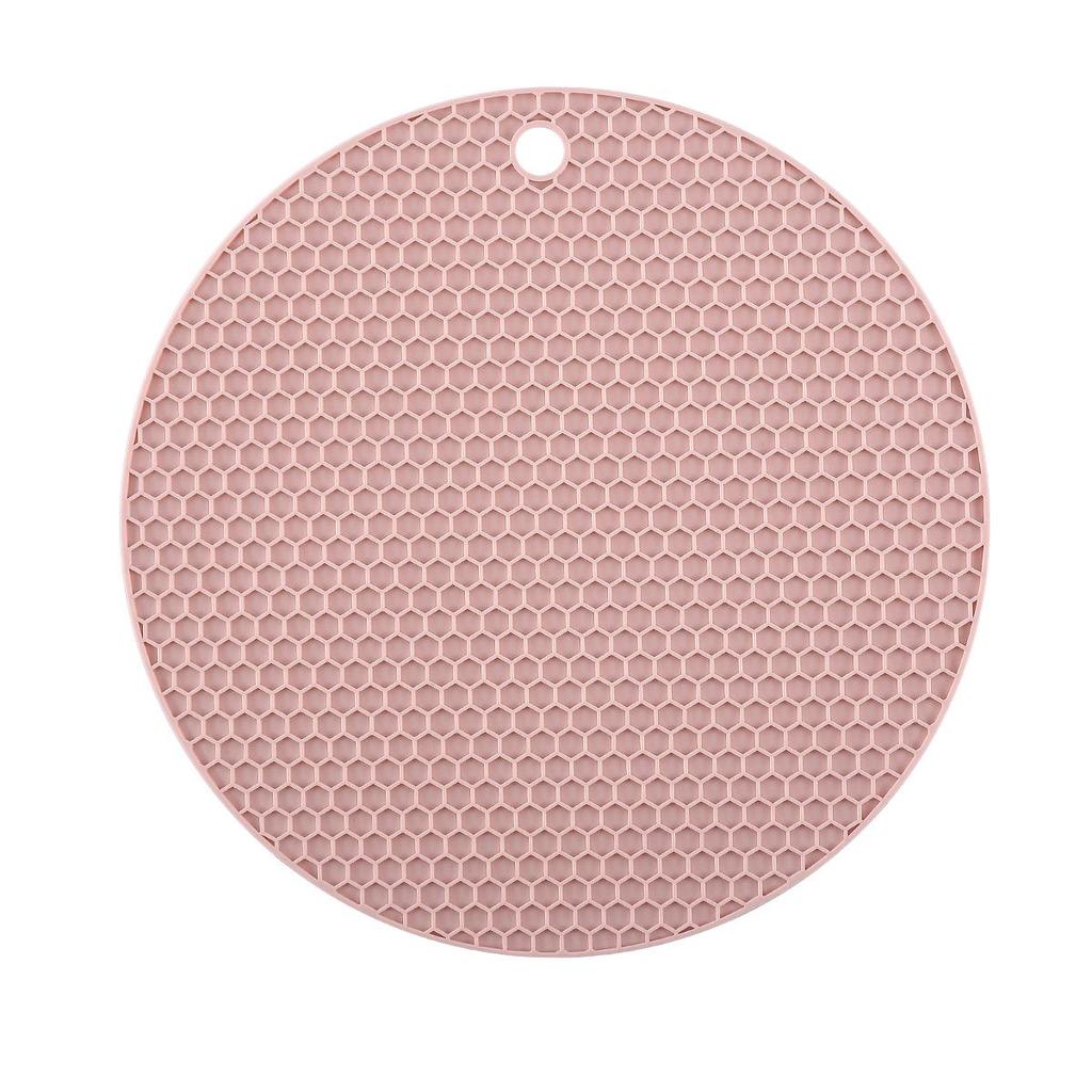 Xuanjun Nordic Style Silicone Honeycomb Insulation Mat: Versatile Air Fryer & Pot Coaster, Customizable Design.