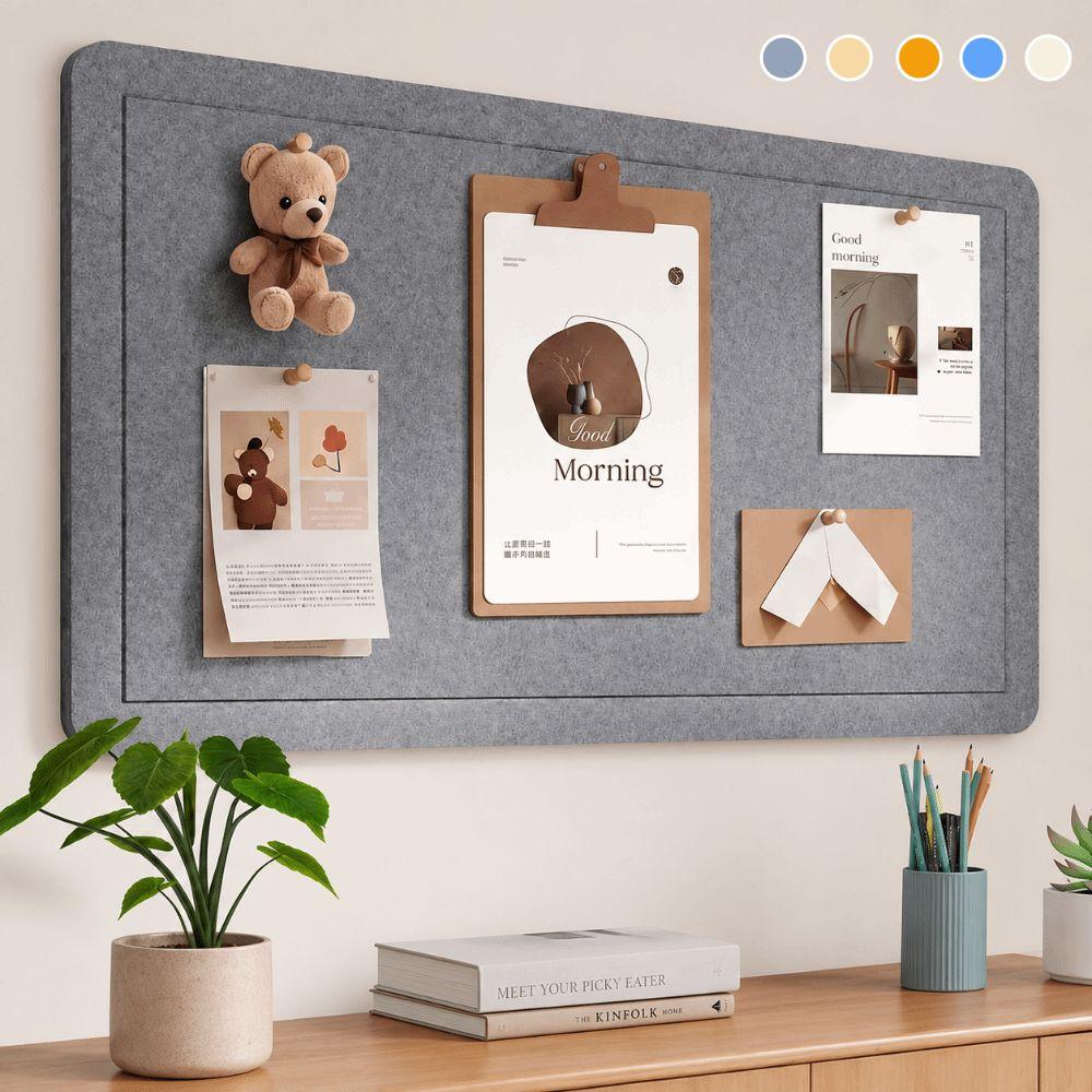 Organizzatore da Parete 40x60cm Bacheca Senza Cornice Bacheca Professionale per Appunti Bacheca per Foto