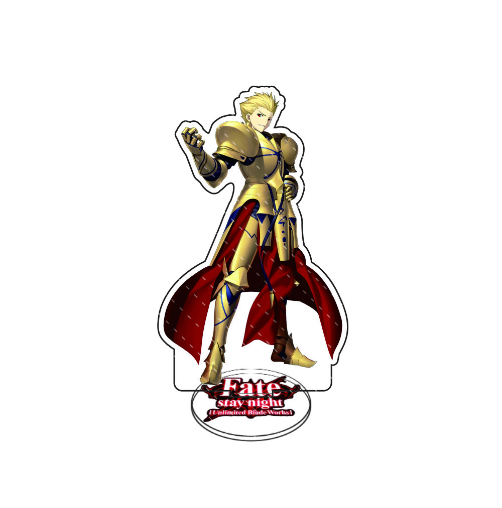 Anime Fate 15cm Acrylic Stand Model Cosplay Characters Desktop model stand Ornament Goods Collection Gifts