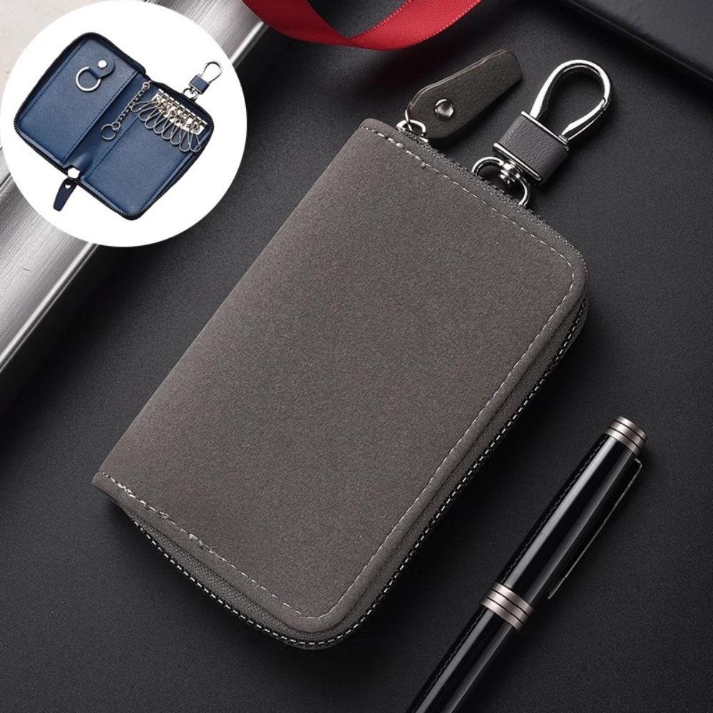 Large Capacity Car Key Wallet Fashion Housekeeper Key Case Portable Mini Card Bag Men Women