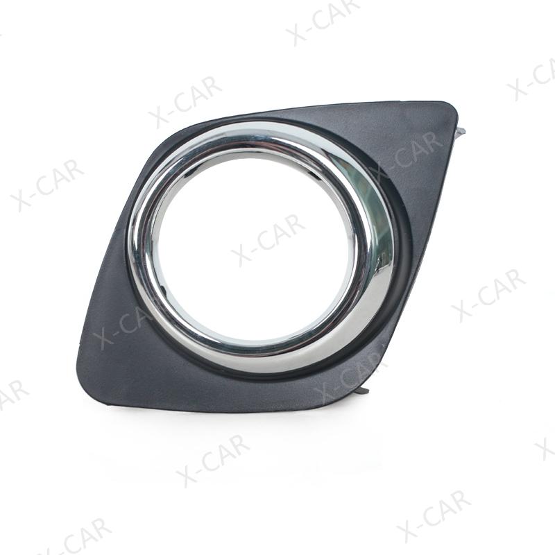 

Car Front Bumper Fog Light Foglamp Trim Cover Frame Hood Bezel For Toyota RAV4 2009 2010 2011 2012 2013 A Left
