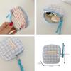 Women's Sanitary Pouch  Cute Mini Bag for Tampon & Makeup Organizer  Small Portable Coin Purse with Zipper