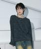 LXT Soft Crop Knit Long Sleeve [Charcoal]